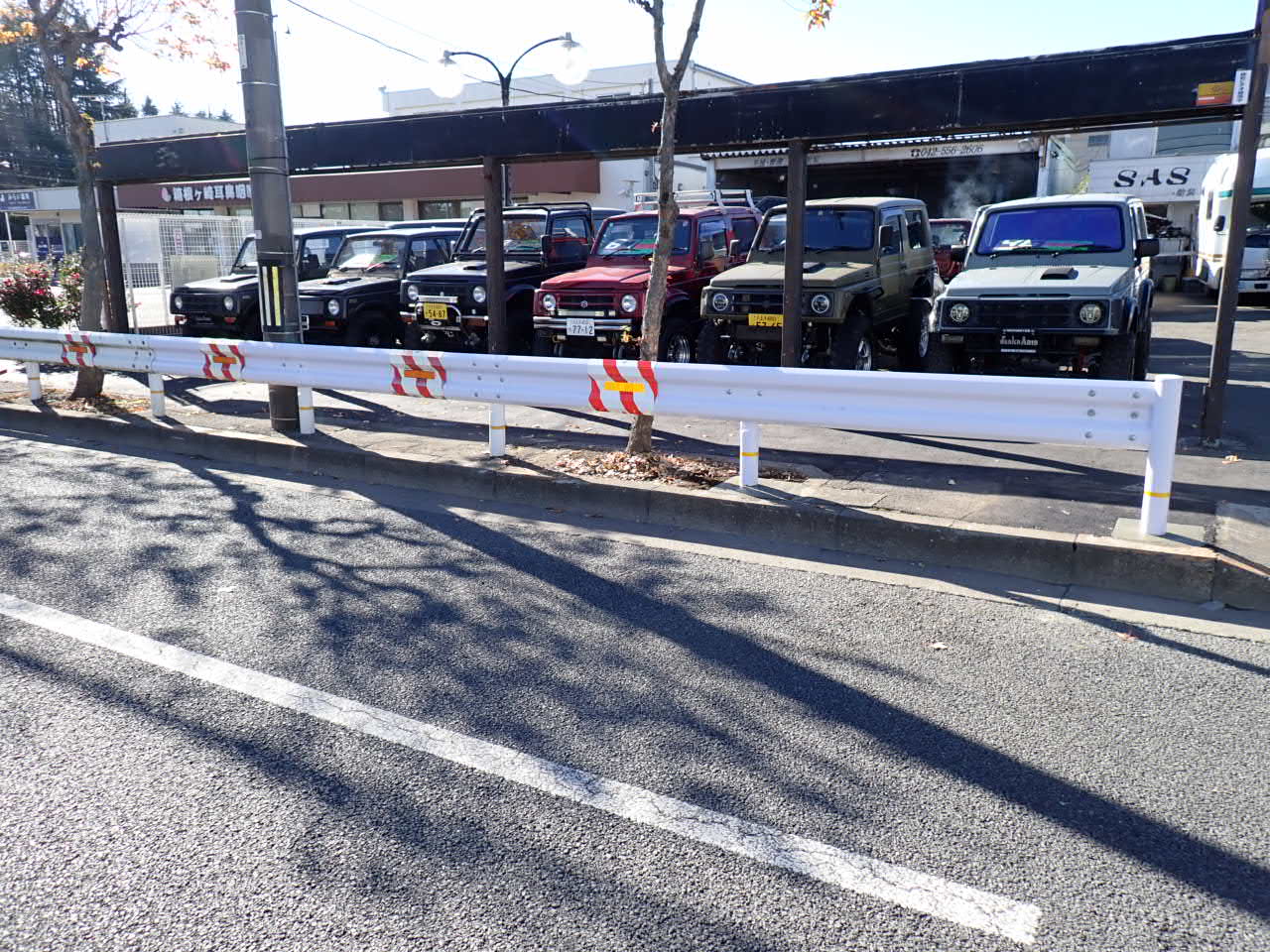 ガードパイプ設置工事