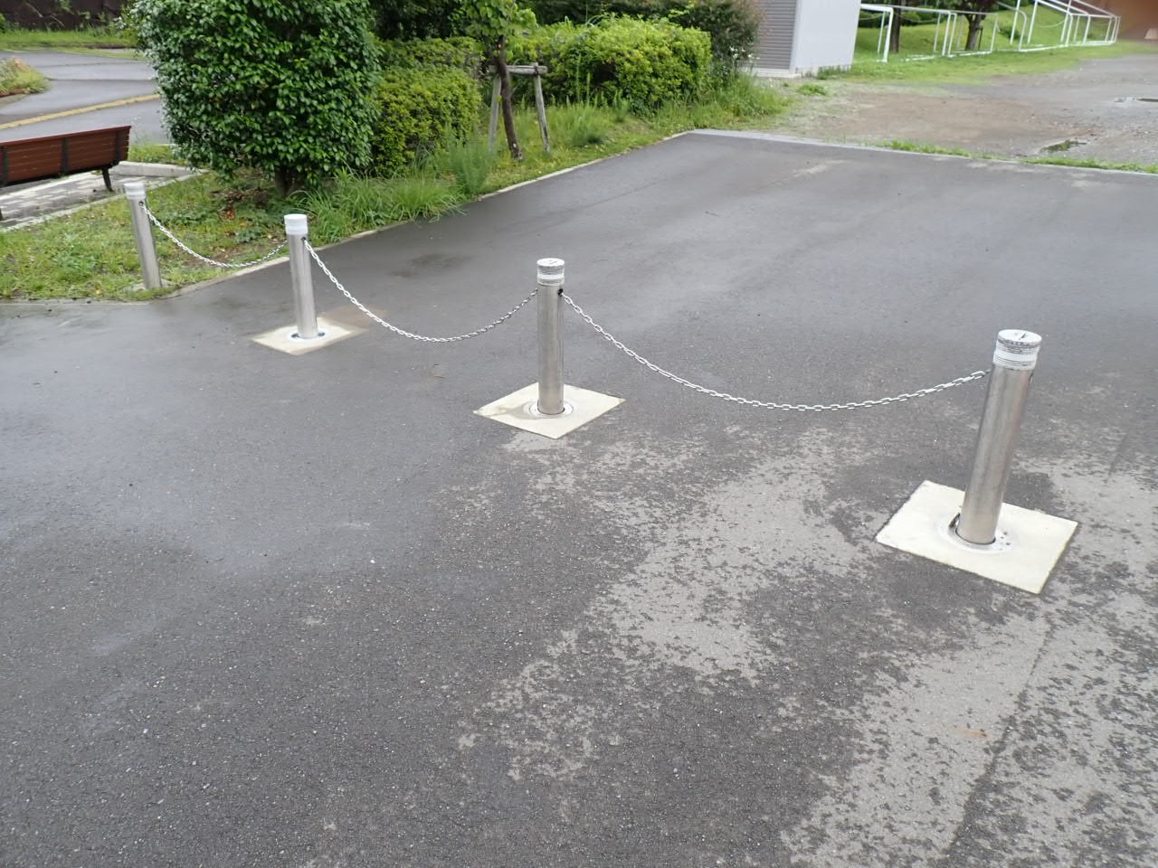 昇降式ポラード設置工事